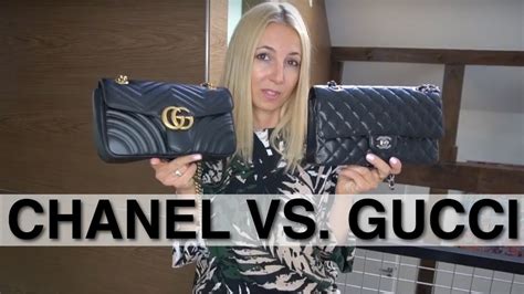 gucci vs chanel bags|difference between gucci and chanel.